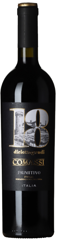 Comassi Primitivo 18% Puglia