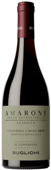 Buglioni Amarone Della Valpolicella Classico - Il Lussurioso 2020