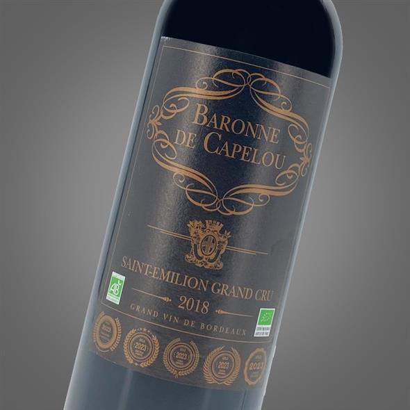 Baronne De Capelou Saint-Emilion Grand Cru 2018